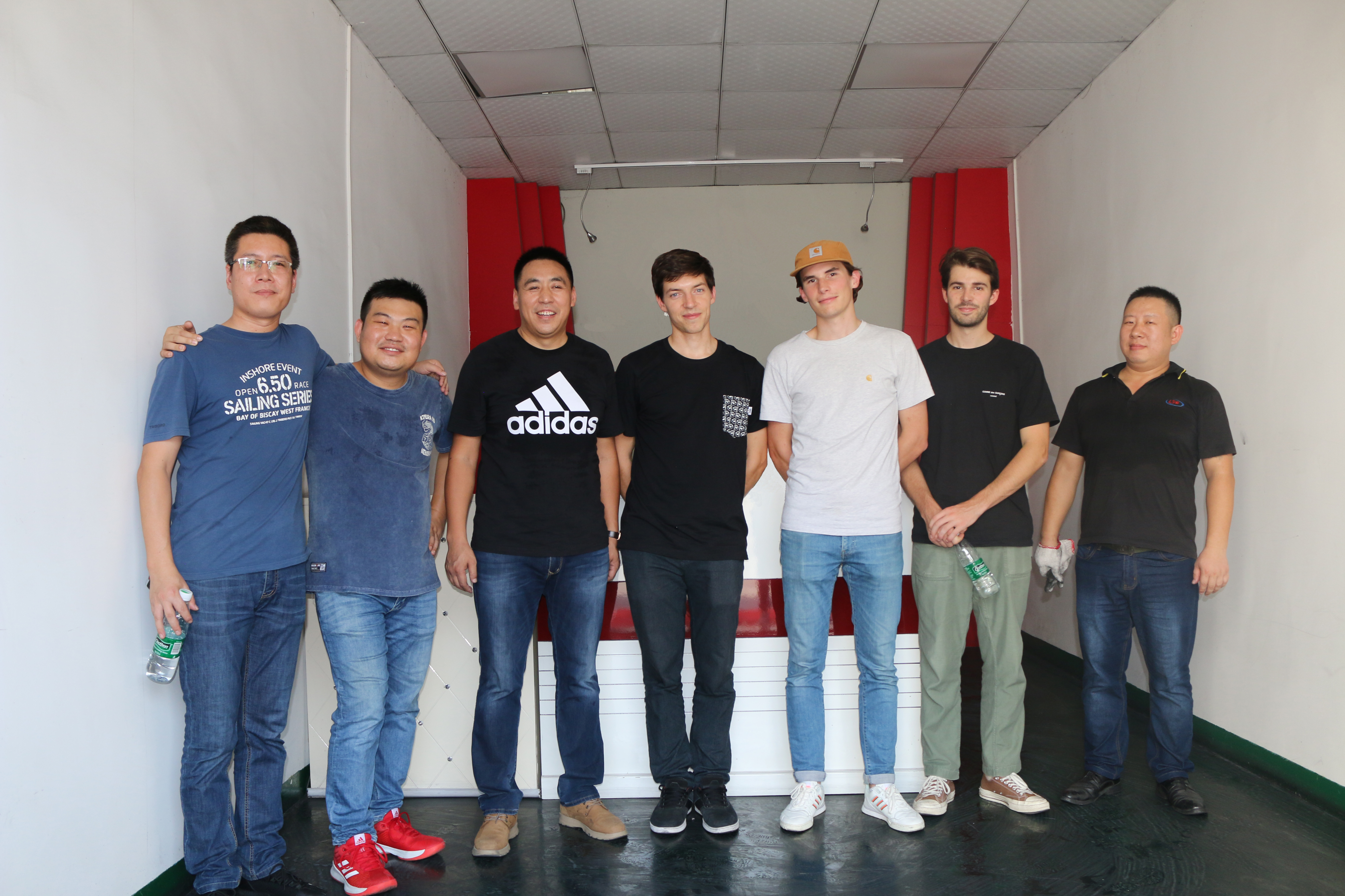 法国迪卡侬客户参加东莞连昇旺锻造厂产品技术交流活动